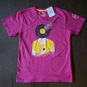 Music themed women's tee shirt from the UK- size medium